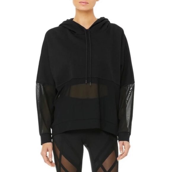 ALO Yoga Tops - GUC Alo Yoga Mesh Hoodie